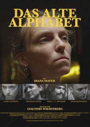 Das alte Alphabet Plakat